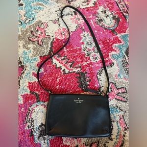 Authentic Kate Spade black cross body purse